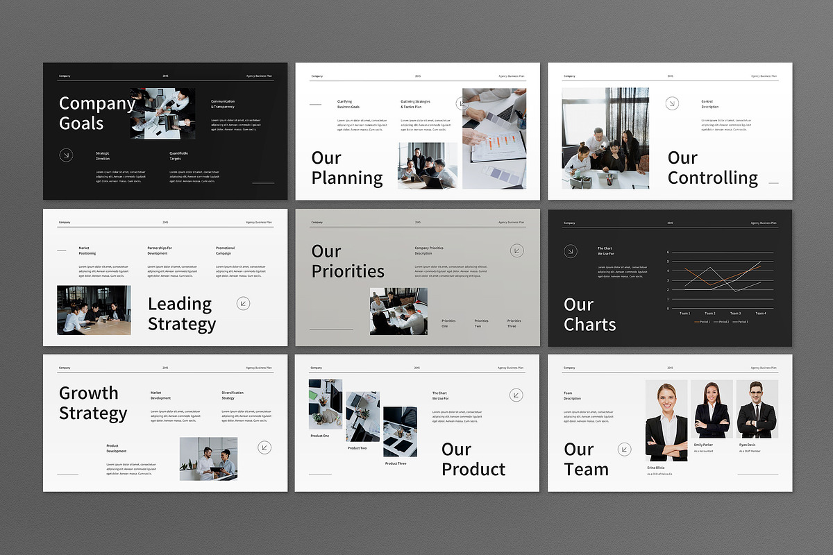 Agency Business Plan Presentation, a Presentation Template by graphicook (Photo 4 of 4)