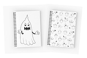Rubber Hose Halloween Ghosts vector, a Seasonal Illustration by ChubbyBunny Art (Thumbnail 2 of 11)