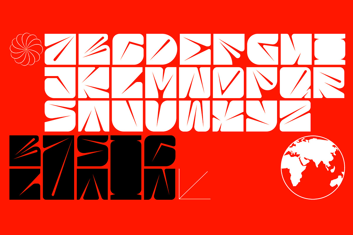 SK Quadratica — Monumental Font, a Font by Shriftovik Type Foundry (Photo 6 of 12)