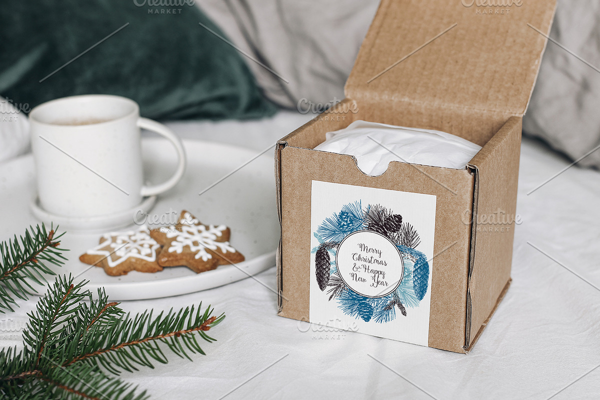 Vintage Winter Plants Collection, an Object Graphic by Yevheniia (Photo 2 of 8)