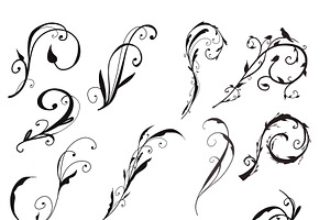 Flourish Procreate Brushes