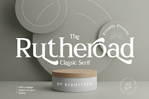 Rutheroad Font