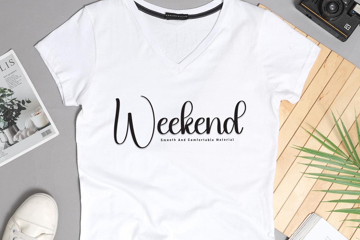 Wednesday | Script Font, a Handwritten Font by Scratchones (Photo 2 of 9)