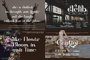 Elegant Ligature Serif  Font Bundle, a Serif Font by Alfinart (Thumbnail 3 of 16)