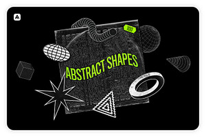 Abstract Shapes: 100 Design Elements