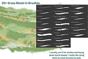 Nature Procreate Brushset, a Brush Add-On by ArtbyHien (Thumbnail 3 of 5)