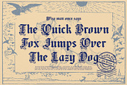 Black Kiyrand Typeface, a Blackletter Font by alit design (Thumbnail 15 of 17)
