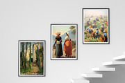 Print Poster Pissarro Painting Style, a Seasonal Illustration by Vibrand Studio (Thumbnail 2 of 14)