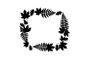 Decorative Nature Frame Silhouette, a Graphic by BIPLOB EXPERT (Thumbnail 8 of 8)