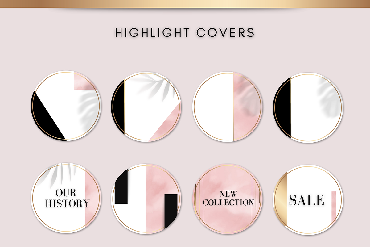 Pink and White Instagram Templates, a Social Media Template by Innova Studio (Photo 8 of 8)