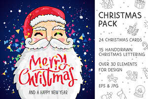 Christmas Pack 2017, an Animal Illustration by chekart