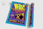Back to the 90s Flyer Template, a Flyer Template by ThatsDesignArt (Thumbnail 3 of 8)