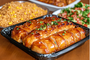 Delicious baked chicken with rice, a Food & Drink Photo by Lermont51