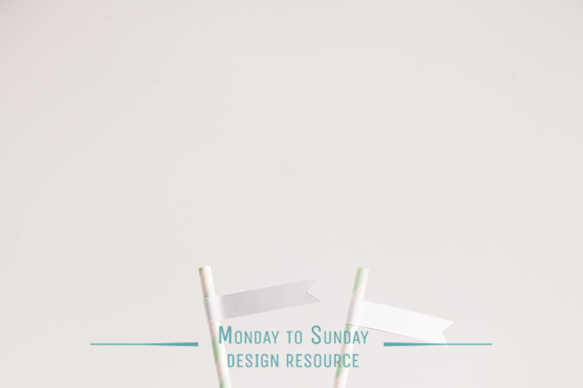 11 Cute Straw Flag Mockups, a Product Mockup by Snark Heart (Photo 2 of 12)