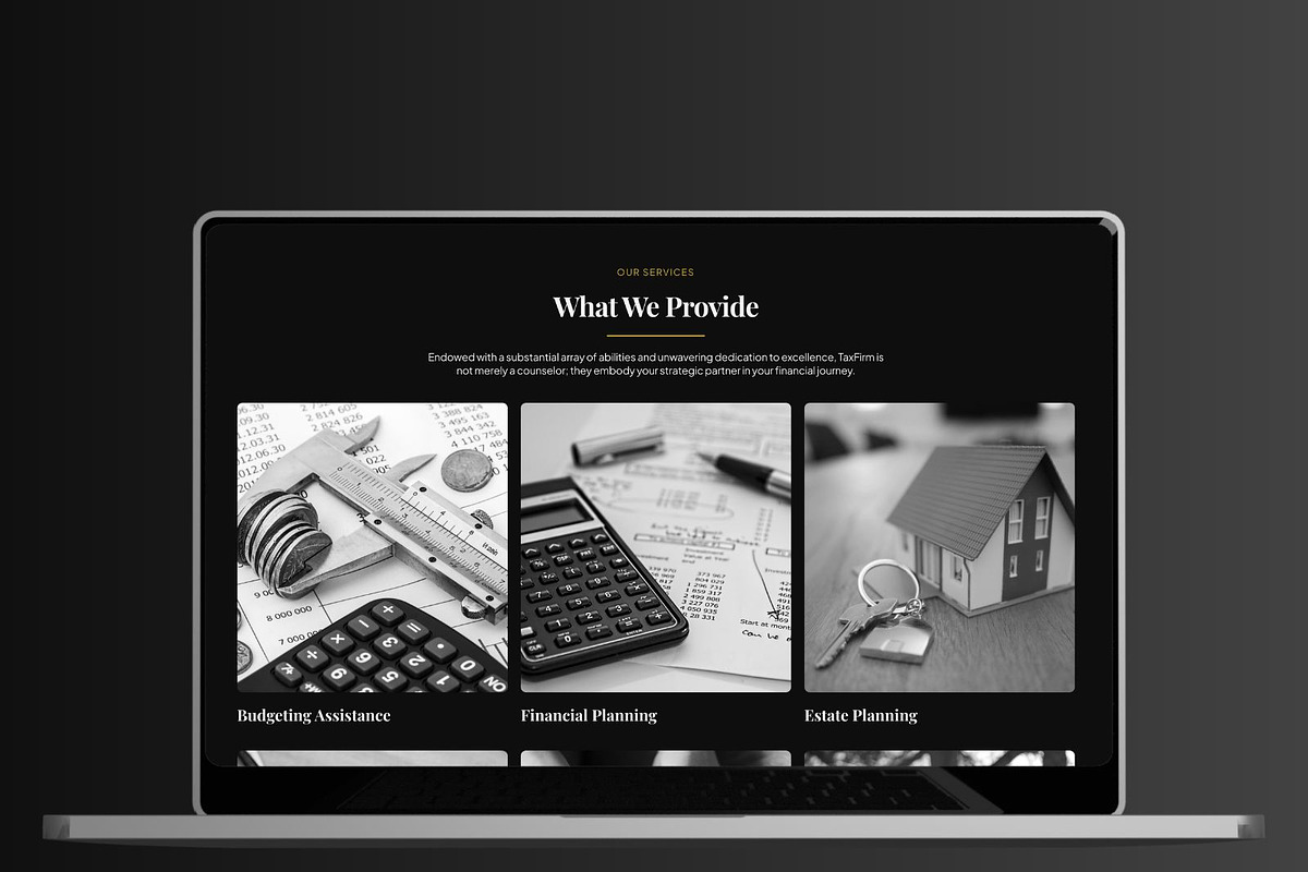 TaxFirm - Tax Consultant Framer, an UI Kit Template by Frameko (Photo 6 of 6)