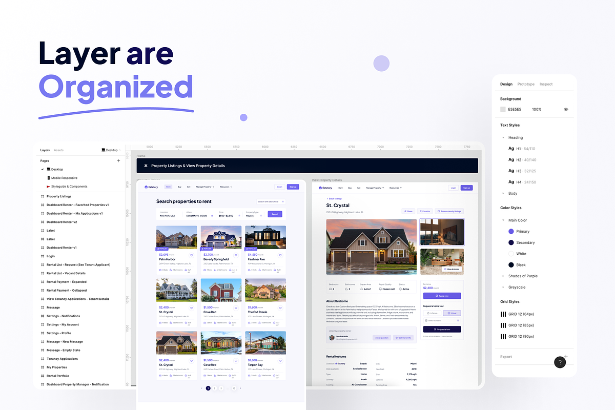 Estatery - Real Estate Web UI Kit, an UI Kit Template by dhuhacreative (Photo 8 of 8)