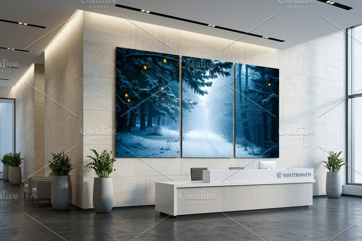 Magical Winter Forest Path Photo, a Holiday Photo by Aura Canyon HQ (Photo 3 of 7)