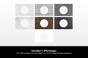 Round Sticker Mockups - PSD & PNG, a Packaging Mockup by MelissaBMockups (Thumbnail 9 of 11)