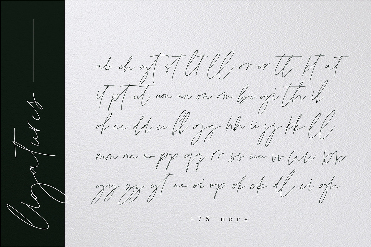 Bedley // Handwritten Font, a Script Font by etigletters (Photo 10 of 12)