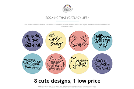 Cat Life Design Bundle