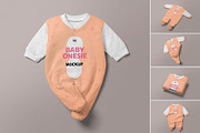 Baby Onesie Mockup, a Product Mockup by MockupCraft (Thumbnail 1 of 7)