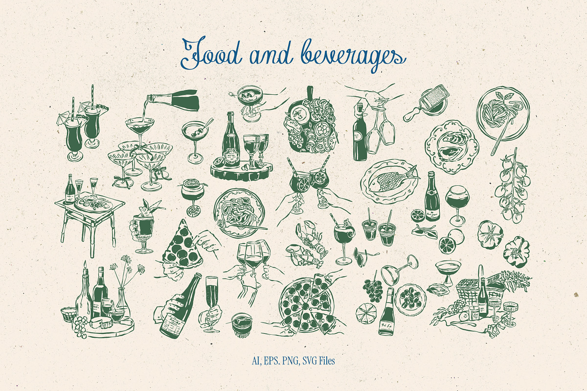 Vacation Illustrations, an Object Graphic by DesignThatMatters (Photo 5 of 12)