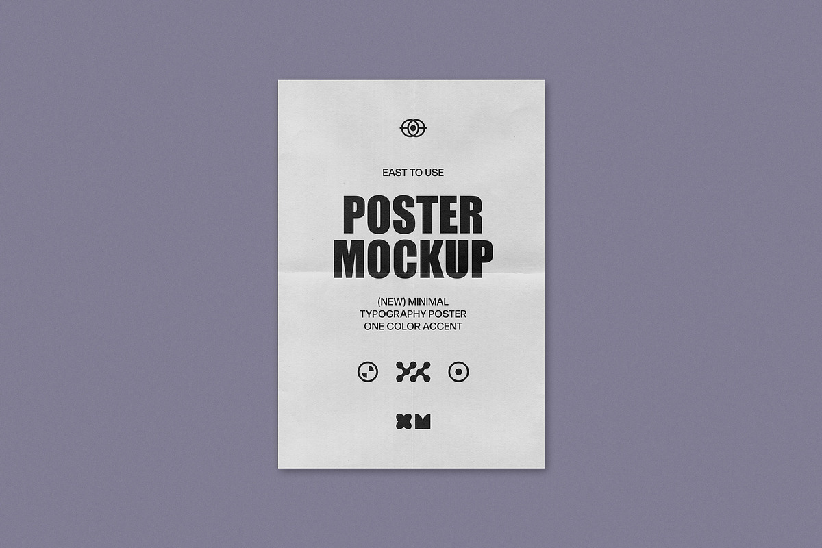 Folded Poster Mockup, an Advertising Mockup by Design Squad (Photo 4 of 5)