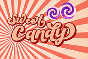 The Brandy Bold Retro Script, a Script Font by Haksen (Thumbnail 7 of 8)