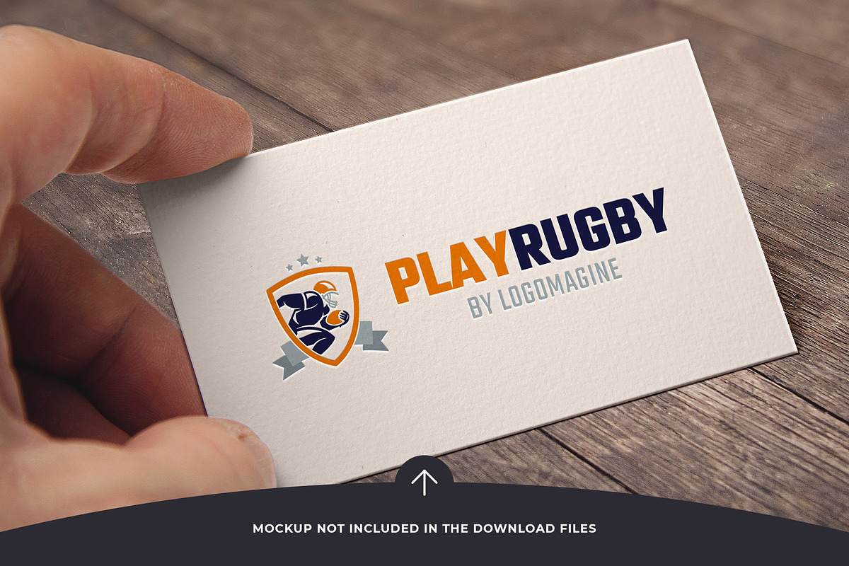 Play Rugby Logo Template, a Branding & Logo Template by LOGOMAGINE (Photo 2 of 16)