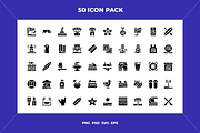 Surfing icons, an Outline Icon by Wencory (Thumbnail 1 of 2)
