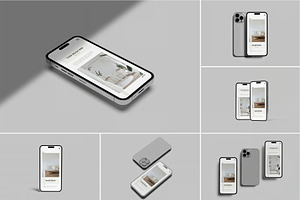 iPhone 14 Pro Max Mockup Vol 2, an iPhone Mockup by zpackcreative