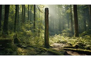 nature wood pole ai generated, a Background Photo by pikepicture