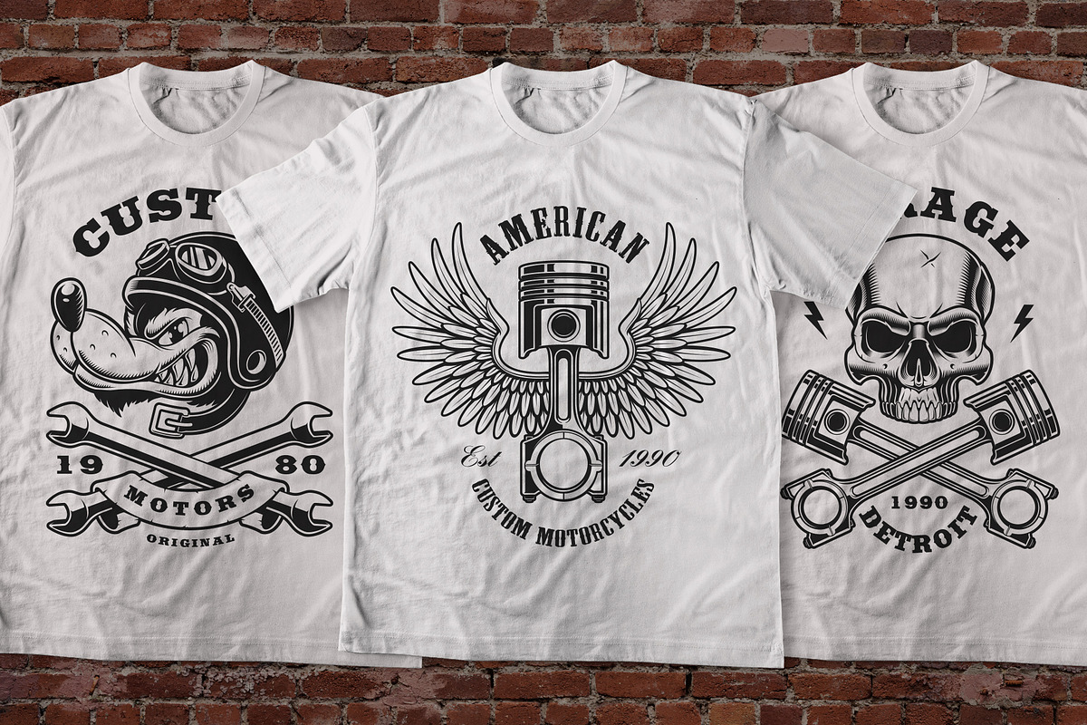 100 T-shirt Designs Bundle, an Illustration by Harry Kasyanov (Photo 36 of 37)