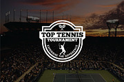 TENNIS- LABELS & LOGOS VOL1, a Branding & Logo Template by shazi (Thumbnail 7 of 14)