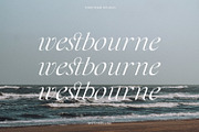 Westbourne - Modern Serif Typeface, a Serif Font by Typetemp Studio (Thumbnail 11 of 17)