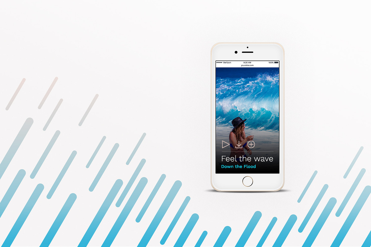 10 iPhone™ Mockups, an iPhone Mockup by eppearance (Photo 6 of 13)