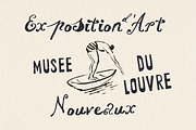 Artist Handwriting & Paper Cut Font, a Handwritten Font by Laras Wonderland (Thumbnail 4 of 11)