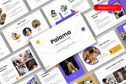 Paloma – Education PowerPoint, a Presentation Template by kreatifreya (Thumbnail 1 of 5)