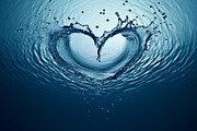 Water hearts. 25 images, a Nature Photo by Handmadefont (Thumbnail 5 of 10)