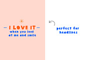 bold and playful kids font MICKLON, a Font by Ashiya Pixel (Thumbnail 10 of 12)