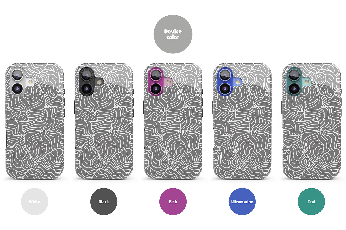 iPhone 16 Tough Case Mock-up, an iPhone Mockup by Colatudo Store (Photo 6 of 10)