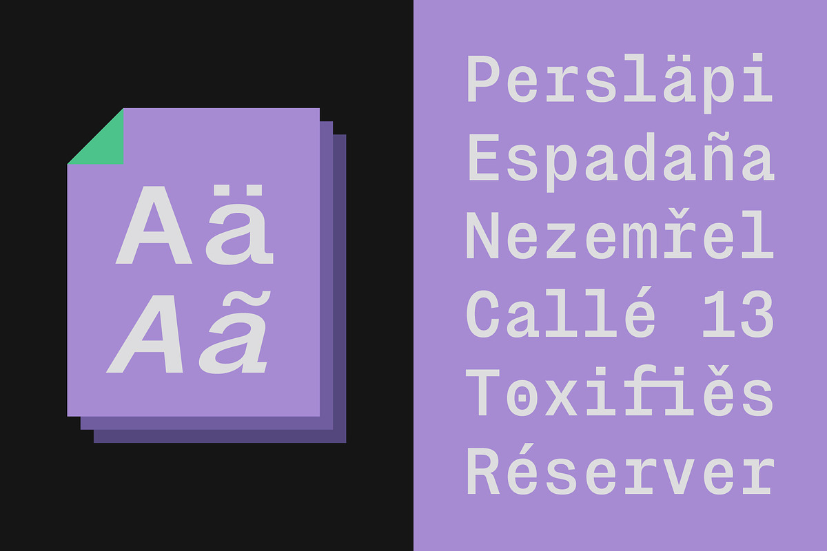 Montase Mono - Monospaced Typeface, a Sans Serif Font by The Native Saint Club (Photo 4 of 16)