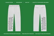 Urbanwear Apparel Templates, a Bottom Mockup by AtelierDuVow (Thumbnail 7 of 10)
