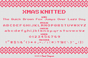 Xmas Knitted, a Font by Beast Designer (Thumbnail 2 of 2)