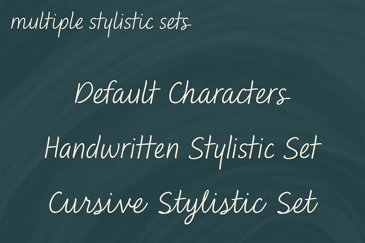 Saveria Handwritten Script Font, a Font by Evoke Type Studio (Photo 4 of 15)