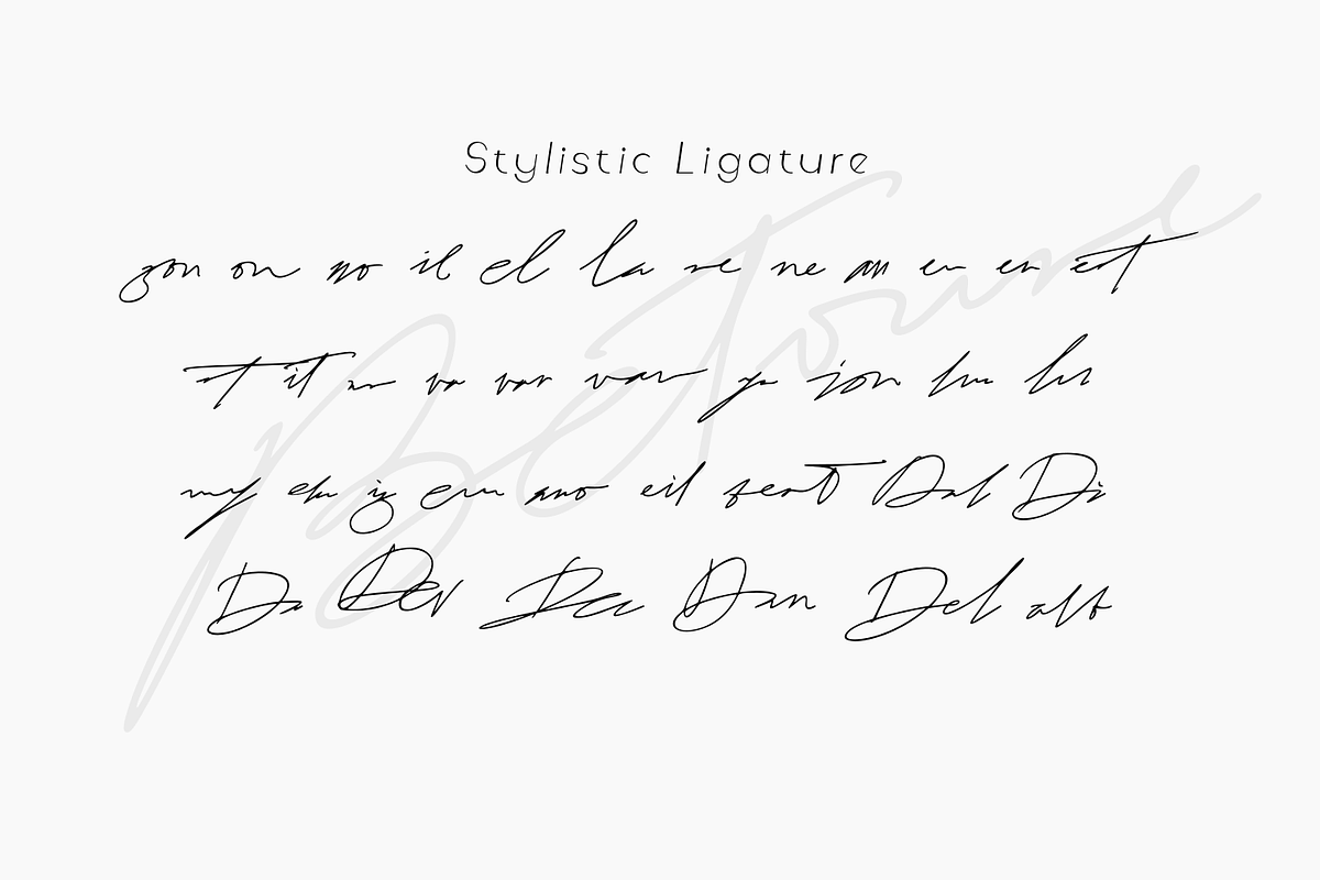 Betoure | Signature script, a Script Font by Mozyen Studio (Photo 4 of 12)