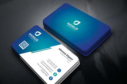 Business Card, a Business Card Template by GenerousArt