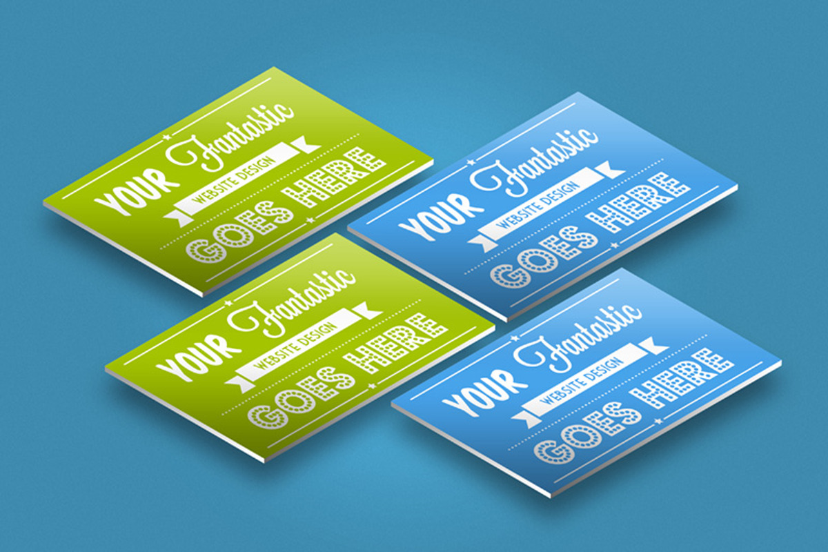 Isometric Website Design Mockups, a Templates & Theme by PitchStock (Photo 3 of 5)