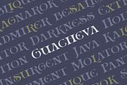 Guacheva, a Serif Font by ilhamtaro (Thumbnail 6 of 10)
