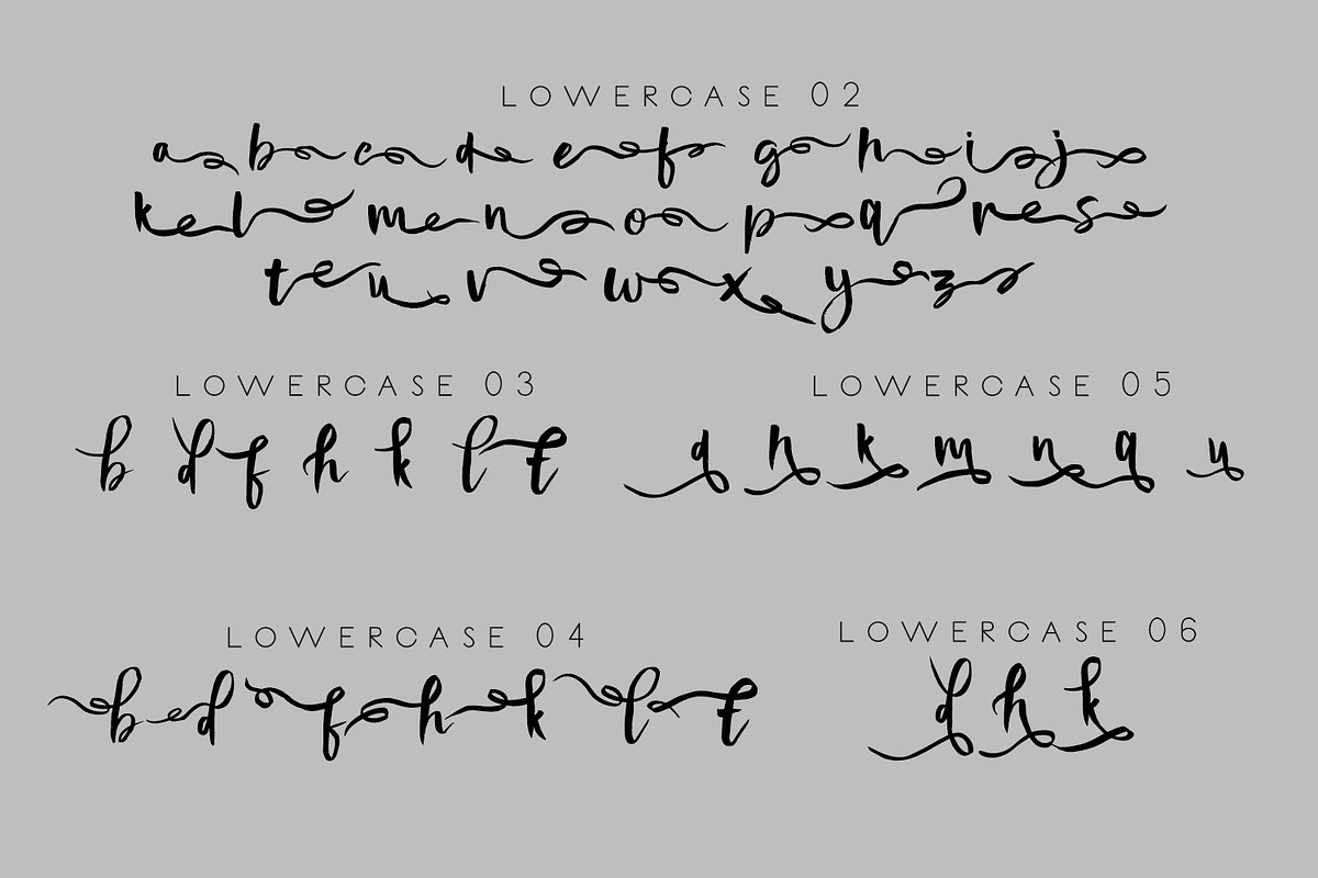 NEW I Nightype Script, a Script Font by madeDeduk (Photo 10 of 11)